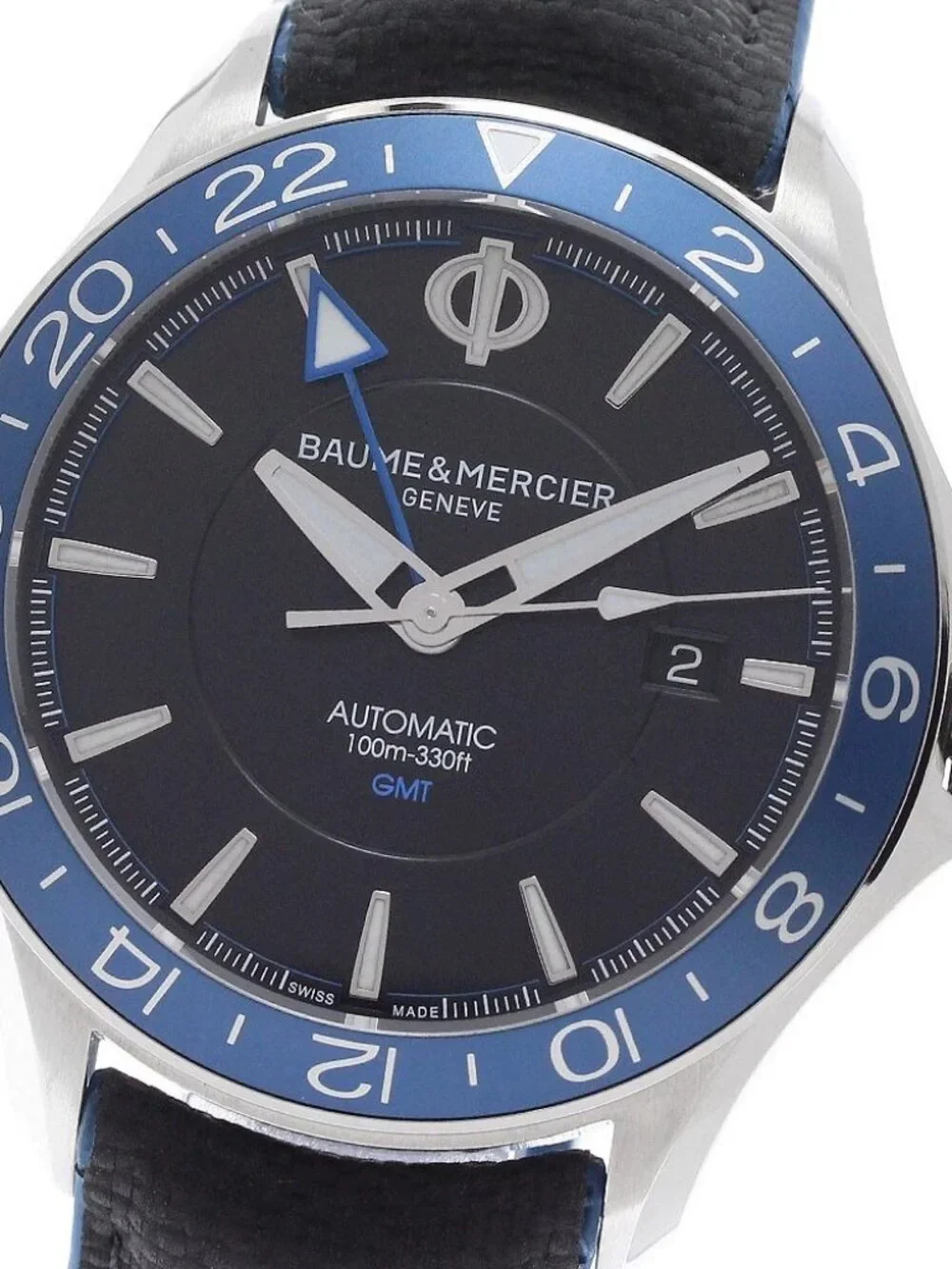 Baume & Mercier Clifton Club GMT M0A10486 Date black Dial Automatic Men's_973415